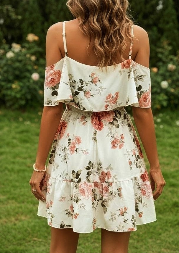 SOLY HUX Halter Mini Sundress
