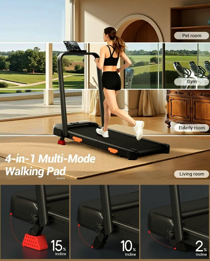 Lontek Incline Walking Pad Treadmill