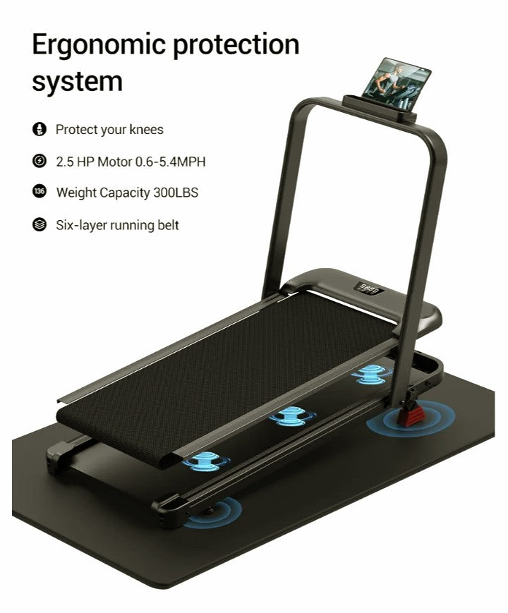 Lontek Incline Walking Pad Treadmill