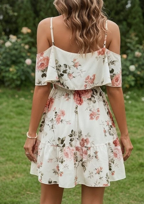 SOLY HUX Halter Mini Sundress