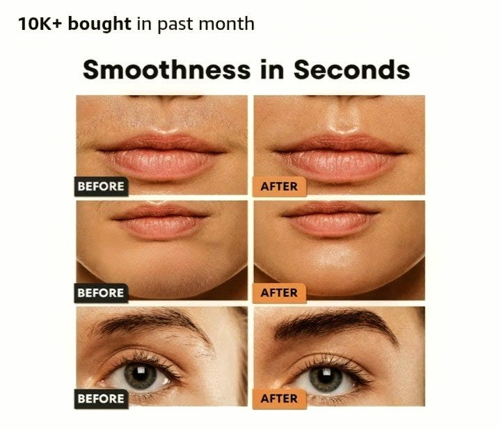 VG VOGCREST 2-in-1 Eyebrow & Facial Trimmer