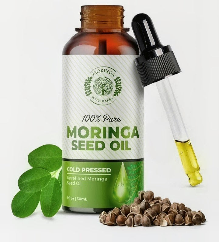 Moringa Seed Oil – Pure Cold-Pressed Virgin Oil