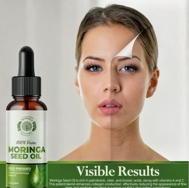 Moringa Seed Oil – Pure Cold-Pressed Virgin Oil