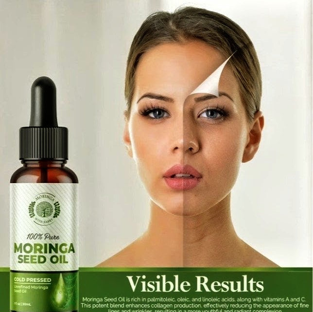 Moringa Seed Oil – Pure Cold-Pressed Virgin Oil